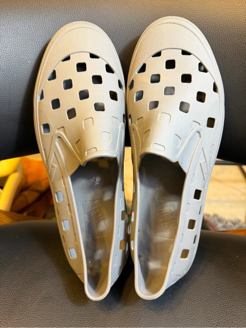Vans Trek Slip-On Pewter Gray Breathable Rinseable Durable Size 11
